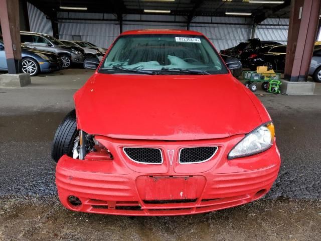 2001 Pontiac Grand AM SE1