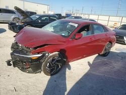 Salvage cars for sale at Haslet, TX auction: 2024 Hyundai Elantra SEL