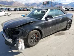 Salvage cars for sale at Farr West, UT auction: 2008 Audi A4 2.0T Cabriolet