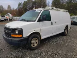 Chevrolet salvage cars for sale: 2012 Chevrolet Express G2500