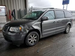 Salvage cars for sale at Fort Wayne, IN auction: 2010 Chrysler Town & Country Touring Plus