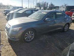 Infiniti q50 salvage cars for sale: 2015 Infiniti Q50 Base