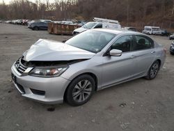 Salvage cars for sale at Marlboro, NY auction: 2014 Honda Accord LX