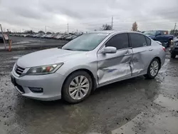 Salvage cars for sale from Copart Eugene, OR: 2014 Honda Accord EXL