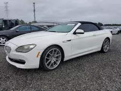 BMW 6 Series salvage cars for sale: 2012 BMW 650 I