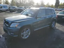 Salvage cars for sale at Portland, OR auction: 2012 Mercedes-Benz GLK 350 4matic