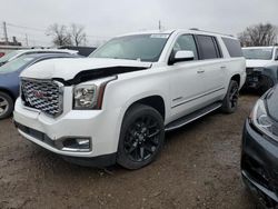 Salvage cars for sale at Lansing, MI auction: 2018 GMC Yukon XL Denali