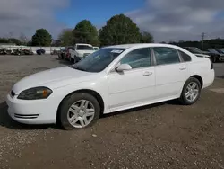 Chevrolet salvage cars for sale: 2012 Chevrolet Impala LT