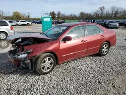 Salvage cars for sale at Columbus, OH auction: 2007 Honda Accord EX