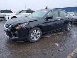 Honda salvage cars for sale: 2014 Honda Accord LX