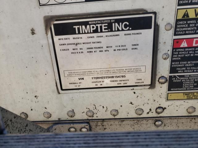 2017 Timpte Hopper TRL