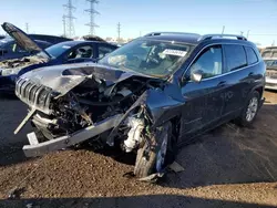 Salvage cars for sale at Elgin, IL auction: 2016 Jeep Cherokee Latitude