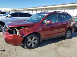 Salvage cars for sale from Copart Louisville, KY: 2016 Subaru Forester 2.5I Premium