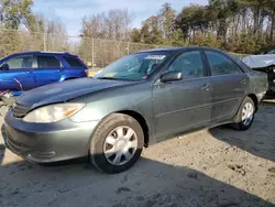 Carros salvage sin ofertas aún a la venta en subasta: 2002 Toyota Camry LE