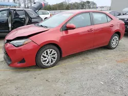 2017 Toyota Corolla L en venta en Spartanburg, SC