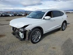 Salvage cars for sale at Helena, MT auction: 2022 Acura MDX Advance