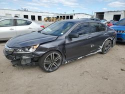 Salvage cars for sale at Riverview, FL auction: 2016 Honda Accord Sport