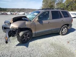 Salvage cars for sale at Concord, NC auction: 2004 Hyundai Santa FE GLS