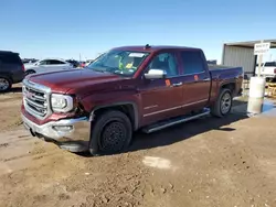 Salvage cars for sale from Copart Amarillo, TX: 2016 GMC Sierra C1500 SLT