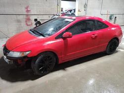 Honda salvage cars for sale: 2009 Honda Civic EX