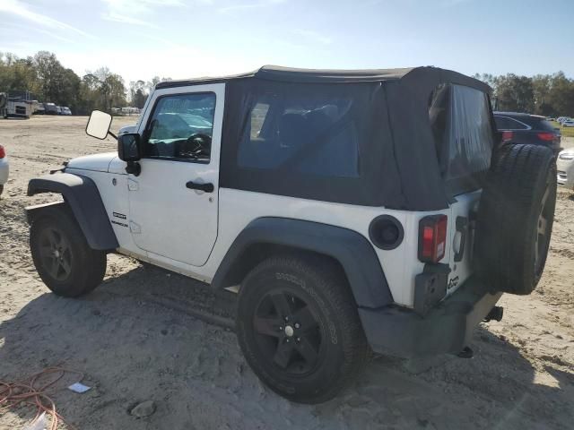 2017 Jeep Wrangler Sport