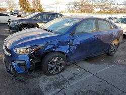 Salvage cars for sale at Moraine, OH auction: 2020 KIA Forte FE