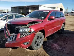 Salvage cars for sale at Brighton, CO auction: 2015 Jeep Grand Cherokee Laredo