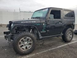 Jeep Wrangler Rubicon salvage cars for sale: 2015 Jeep Wrangler Rubicon