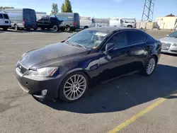 Salvage cars for sale at Hayward, CA auction: 2007 Lexus IS 250