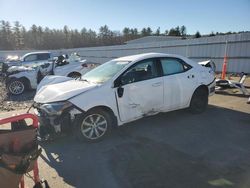 Salvage cars for sale at Windham, ME auction: 2016 Toyota Corolla L