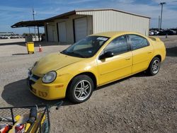 Salvage cars for sale at Temple, TX auction: 2003 Dodge Neon SXT