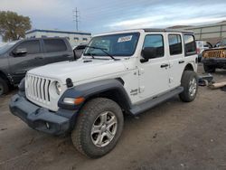 Jeep Vehiculos salvage en venta: 2020 Jeep Wrangler Unlimited Sport