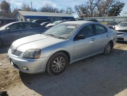 Salvage cars for sale at Wichita, KS auction: 2008 Mitsubishi Galant ES