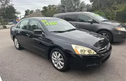 Copart GO cars for sale at auction: 2007 Honda Accord EX