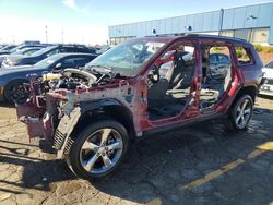 Salvage cars for sale at Woodhaven, MI auction: 2021 Jeep Grand Cherokee L Limited