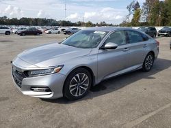 Salvage cars for sale at Dunn, NC auction: 2019 Honda Accord Touring Hybrid