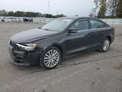 Salvage cars for sale at Dunn, NC auction: 2011 Volkswagen Jetta SEL