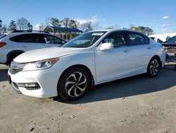 Salvage cars for sale at Spartanburg, SC auction: 2017 Honda Accord EXL