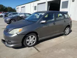 Salvage cars for sale from Copart Gaston, SC: 2004 Toyota Corolla Matrix XR