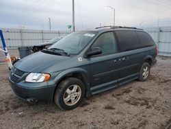 Salvage trucks for sale at Greenwood, NE auction: 2007 Dodge Grand Caravan SXT