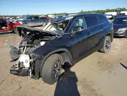 Salvage cars for sale at Houston, TX auction: 2021 Toyota Highlander XLE