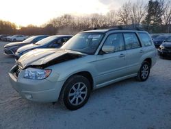 Salvage cars for sale at North Billerica, MA auction: 2006 Subaru Forester 2.5X Premium