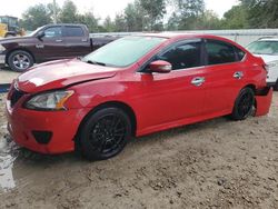 Salvage cars for sale from Copart Midway, FL: 2015 Nissan Sentra S