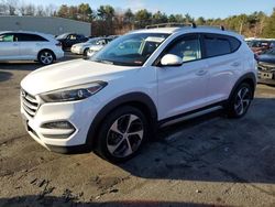 Salvage cars for sale at Exeter, RI auction: 2017 Hyundai Tucson Limited