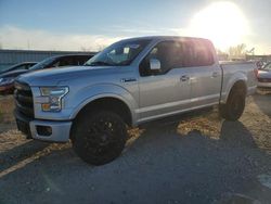 Salvage cars for sale from Copart Kansas City, KS: 2015 Ford F150 Supercrew