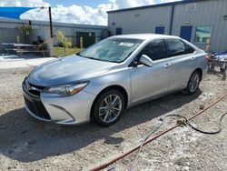 Salvage cars for sale at Arcadia, FL auction: 2017 Toyota Camry LE