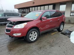 Salvage cars for sale at Fort Wayne, IN auction: 2011 Chevrolet Traverse LT