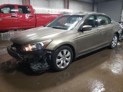 Salvage cars for sale at Elgin, IL auction: 2008 Honda Accord EX