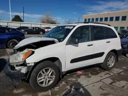 Salvage cars for sale at Littleton, CO auction: 2001 Toyota Rav4