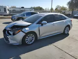 2020 Toyota Corolla XLE en venta en Sacramento, CA